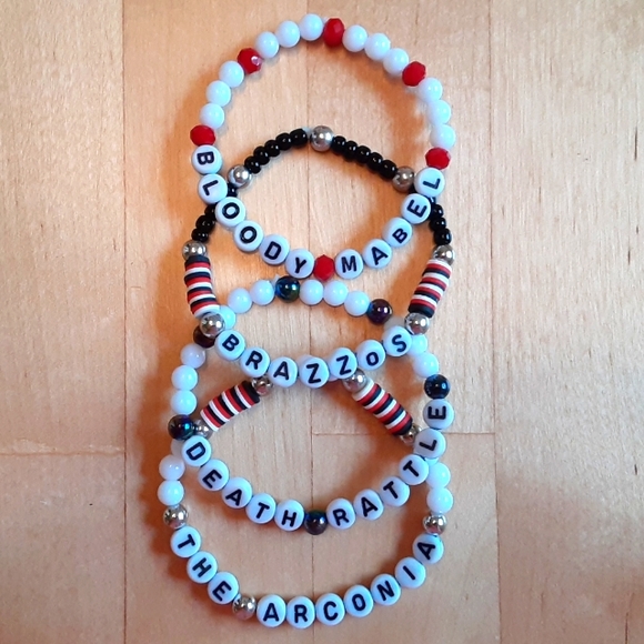 Only Murders in the Building Jewelry - Only Murders in the Building - Set of 4 Handmade Beaded Bracelets